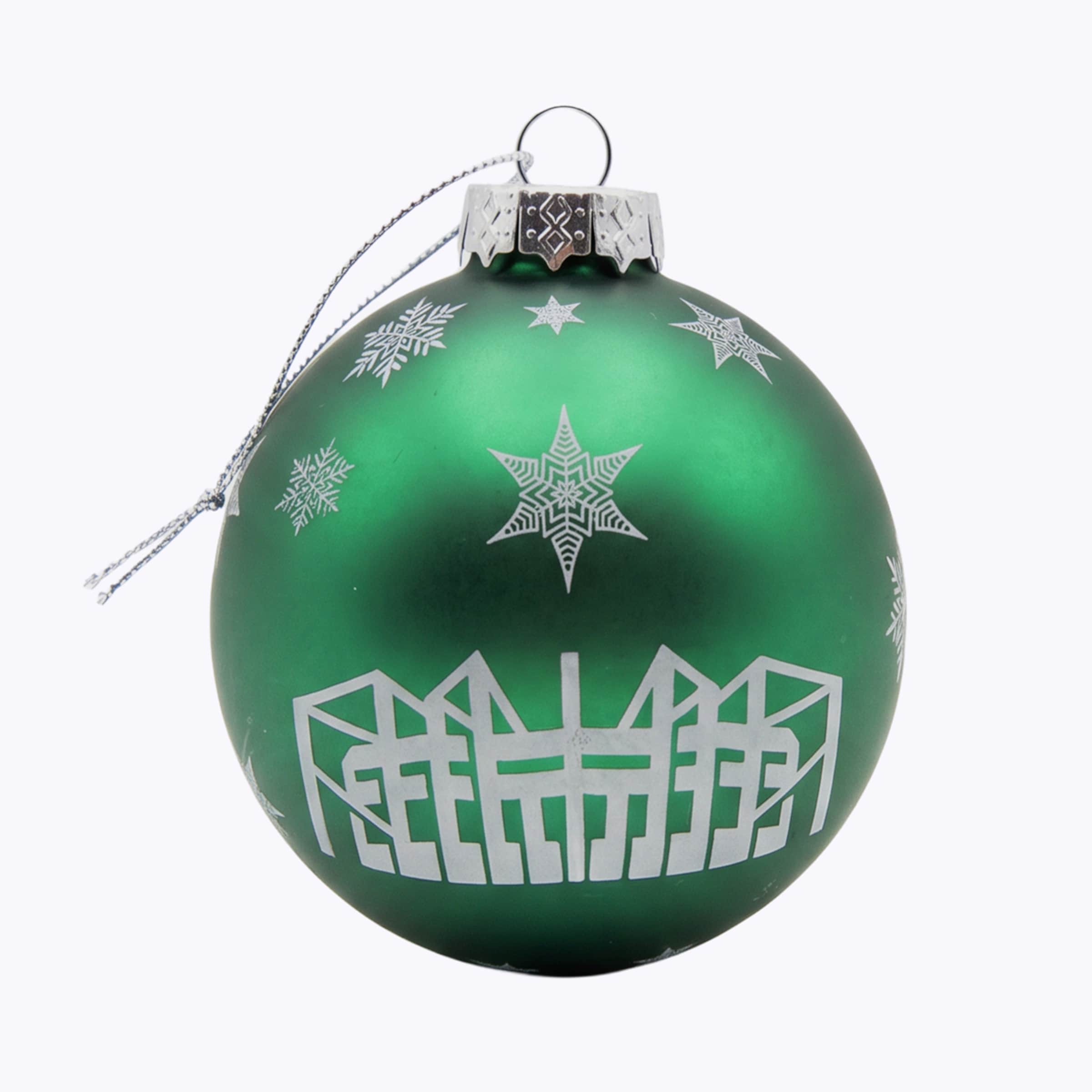 Christbaumkugel "Frohe Weihnachten"