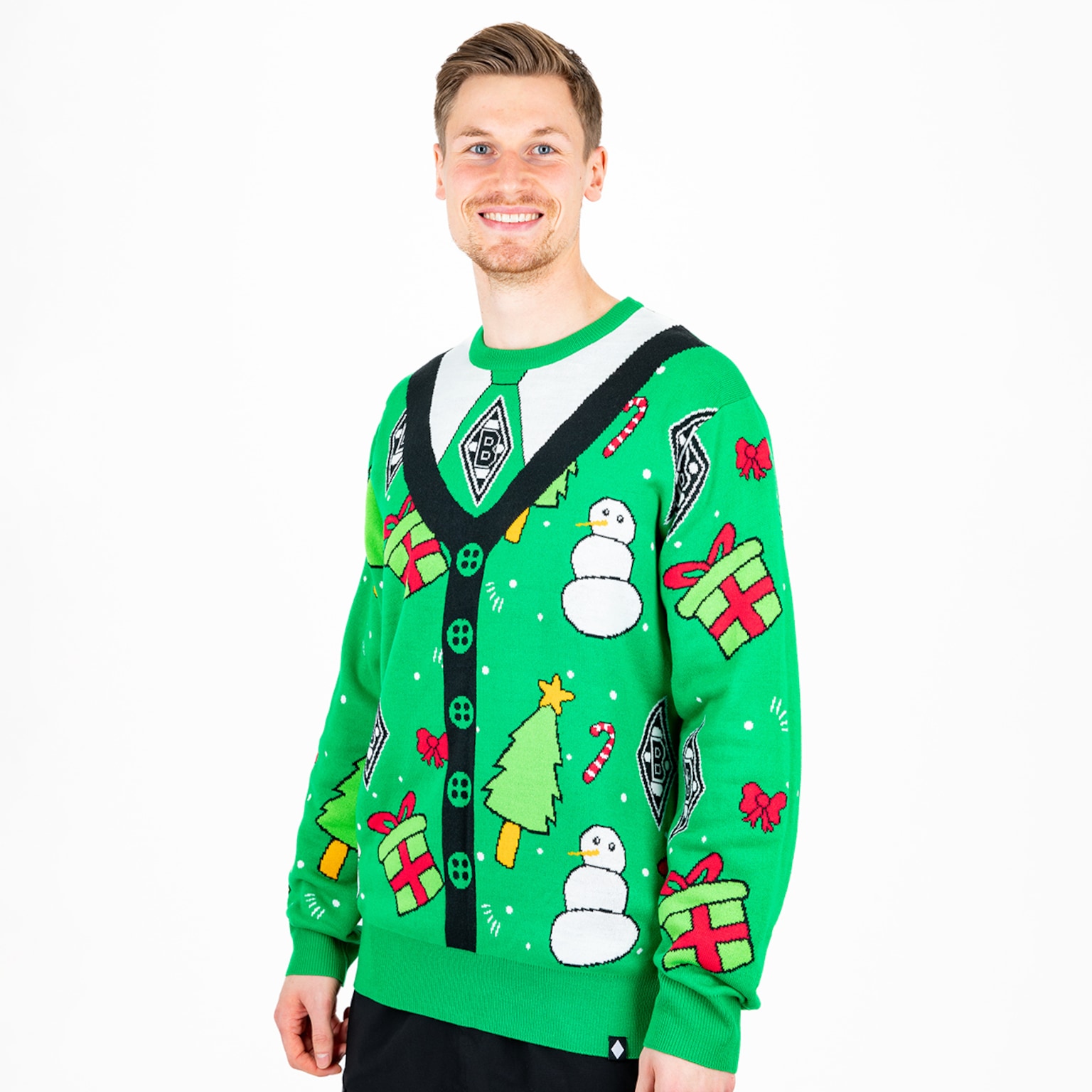 Christmas Jumper Uideazone Ugly Christmas Pullover 3D Druck