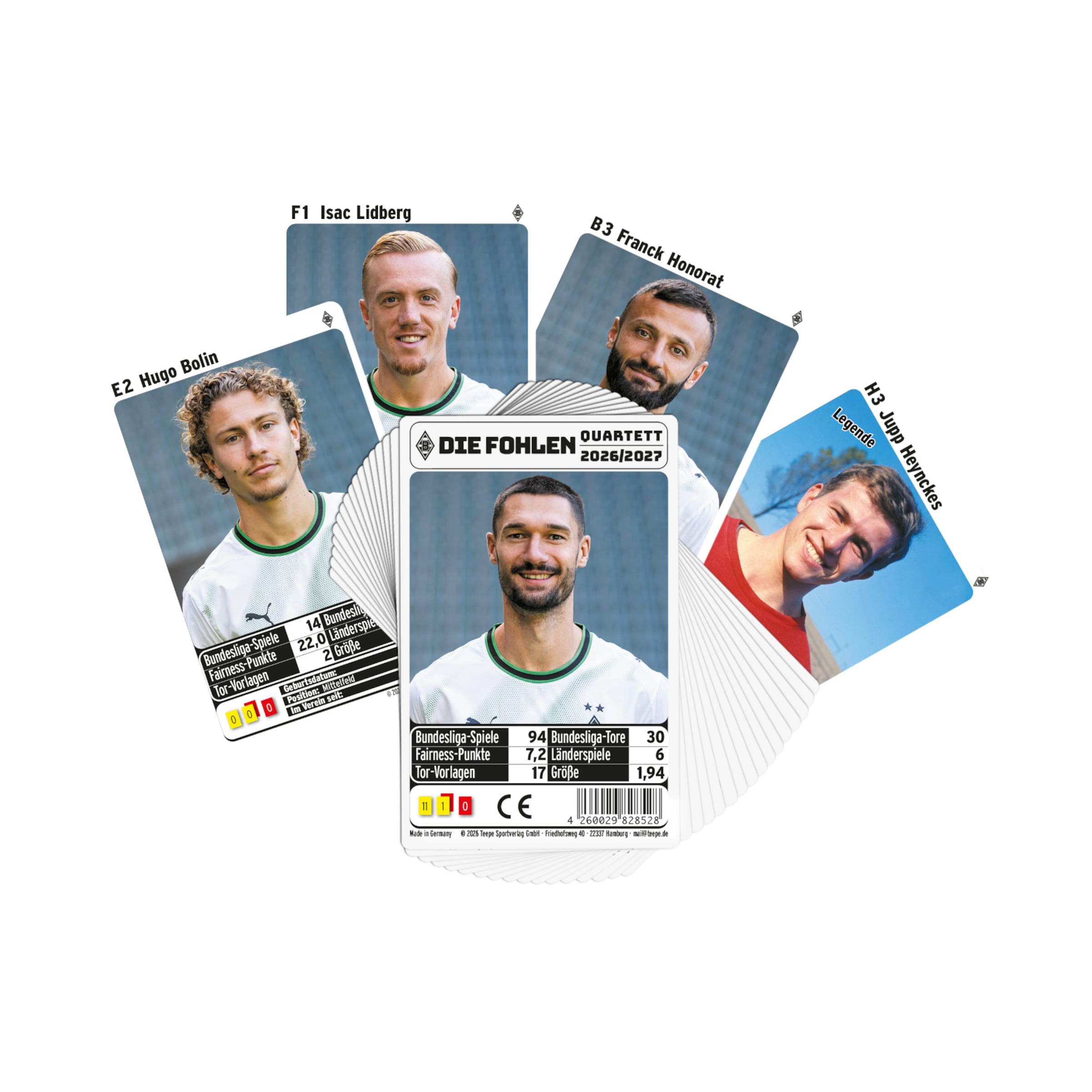Quartett-Spiel Borussia 26/27