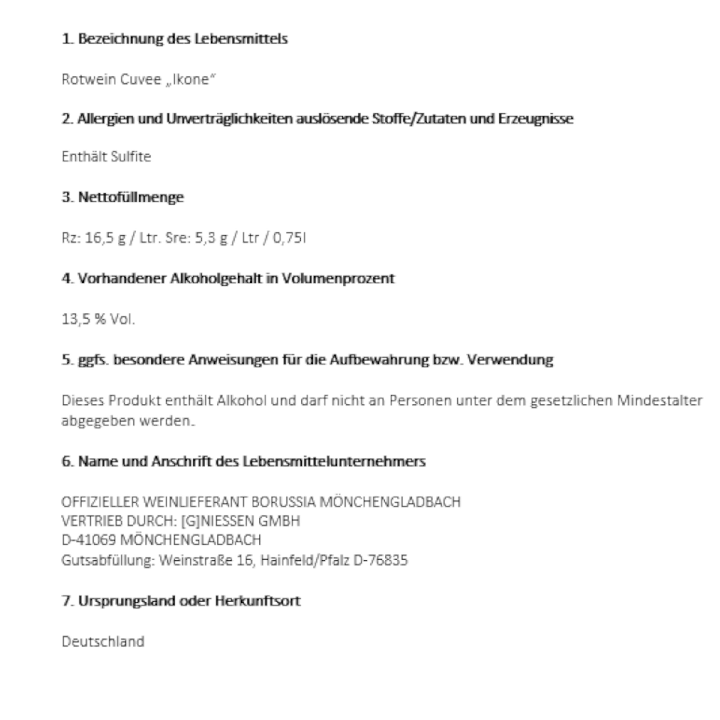 Infografik zu Lebensmittelallergien mit Hinweisen zu Allergenen und deren Menge.