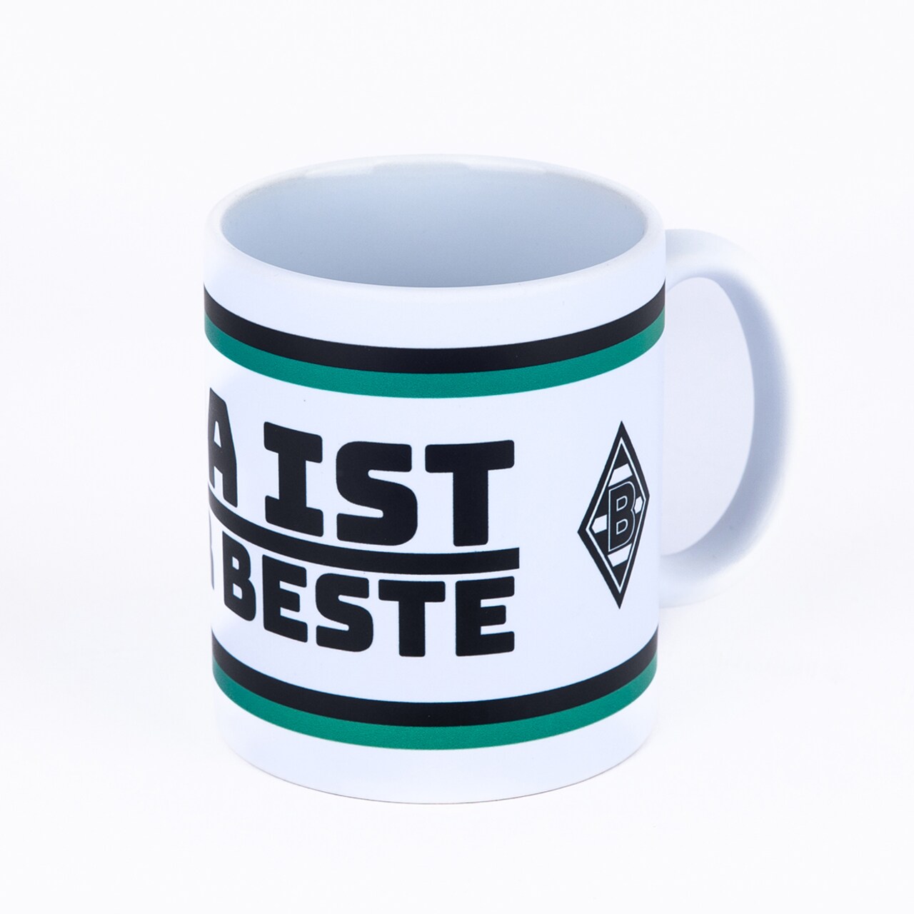 Borussia Mönchengladbach VFL - Set 12 Sottobicchieri In Sughero Con 4 Motivi, 9,5x9,5 Cm, Per Fans