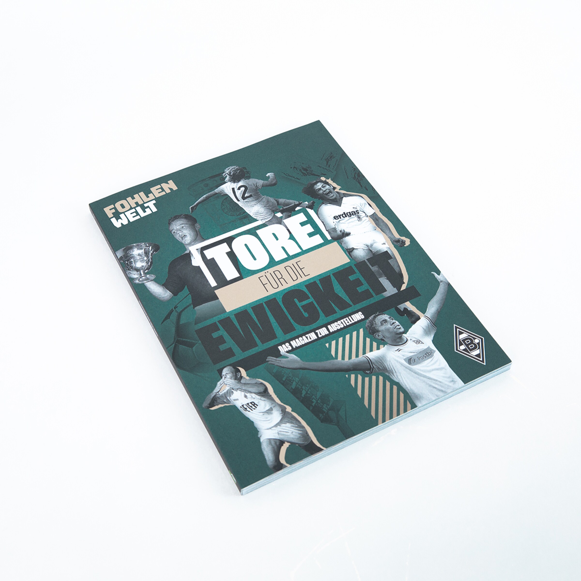 Book titled Goals for Eternity about the Borussia Mönchengladbach soccer club.