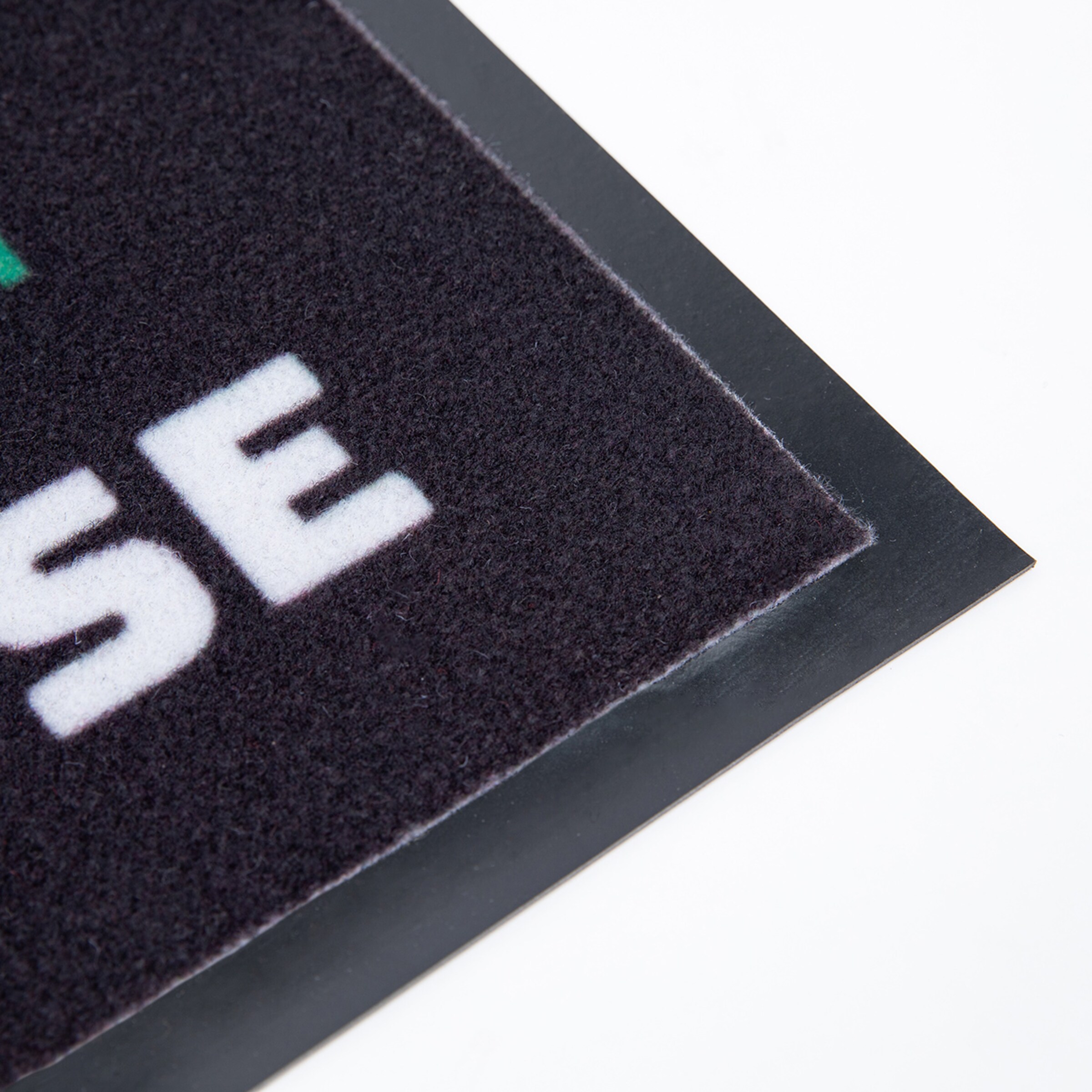 Mat with the text Borussia Mönchengladbach in large letters.