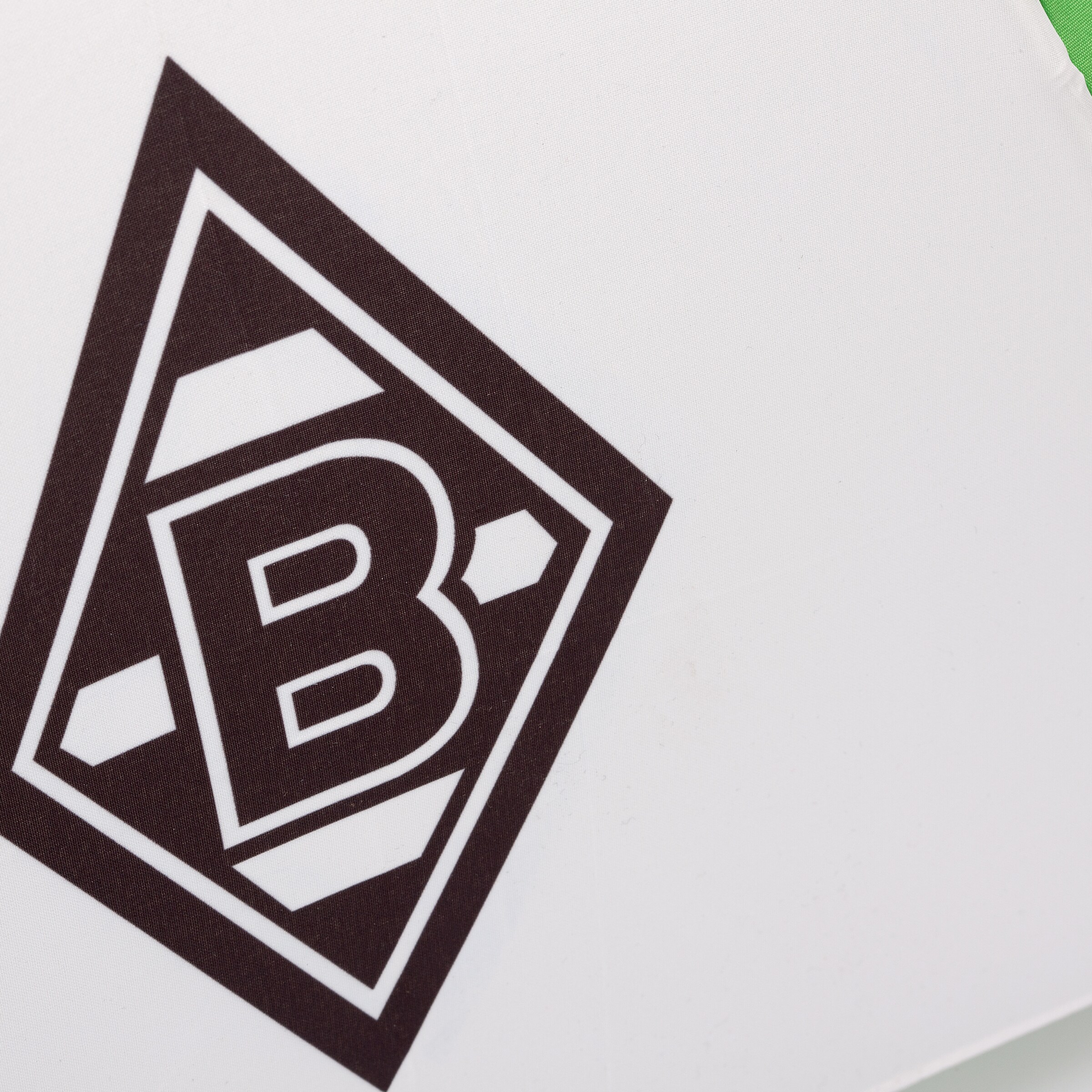 Das Logo von Borussia Mönchengladbach mit einem stilisierten B in einem Rhombus.