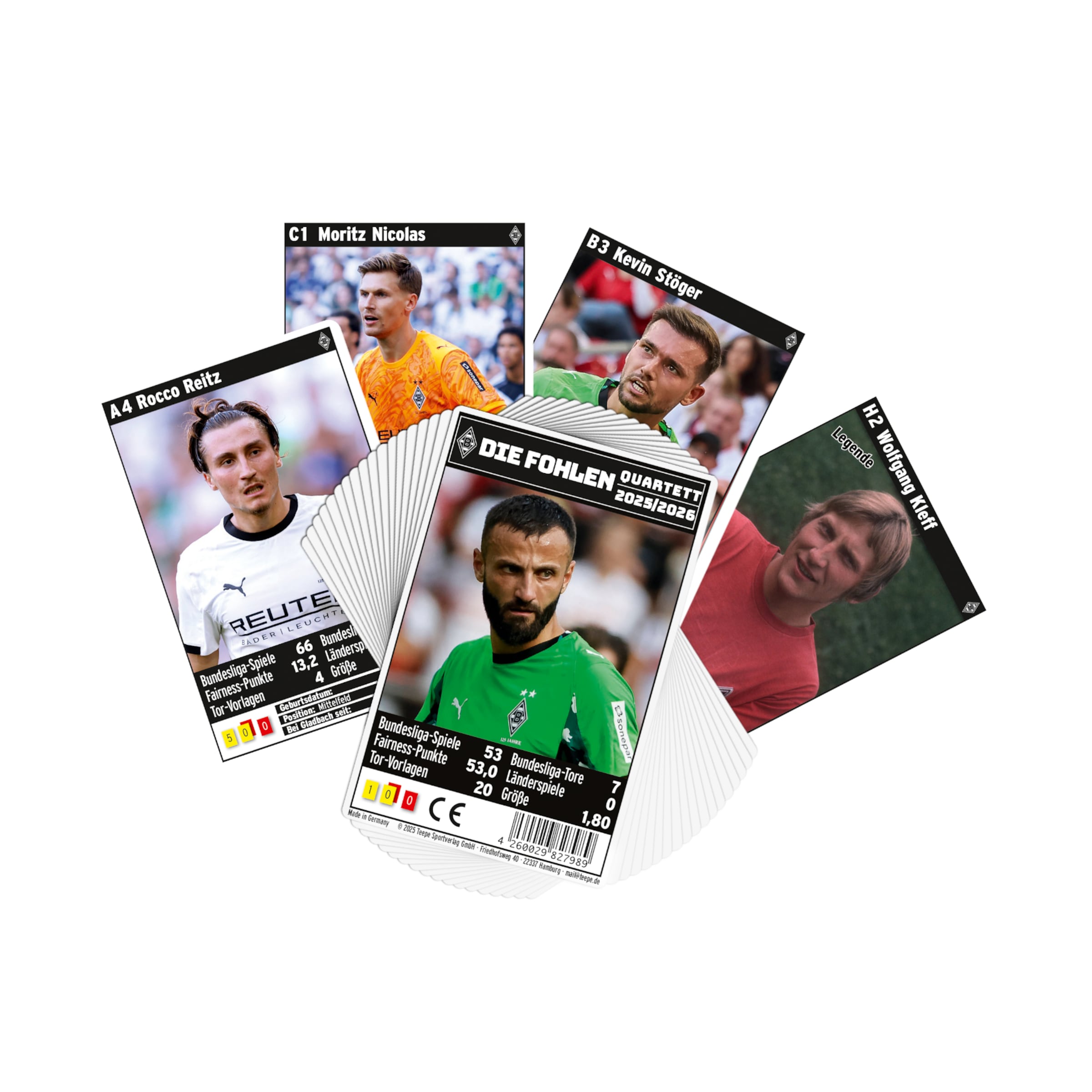 Quartett-Spiel Borussia 25/26