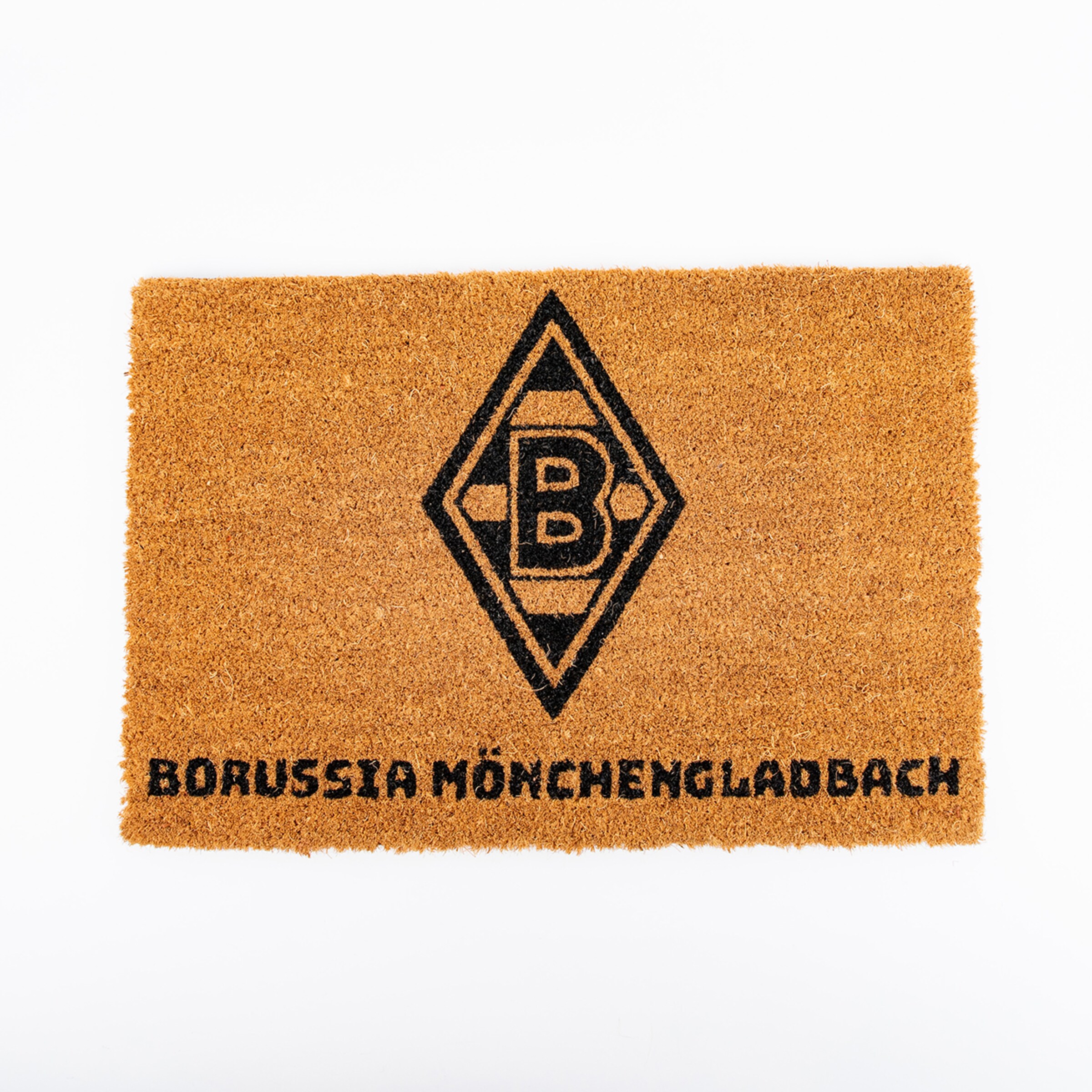 Fußmatte mit dem Logo und Namen von Borussia Mönchengladbach.