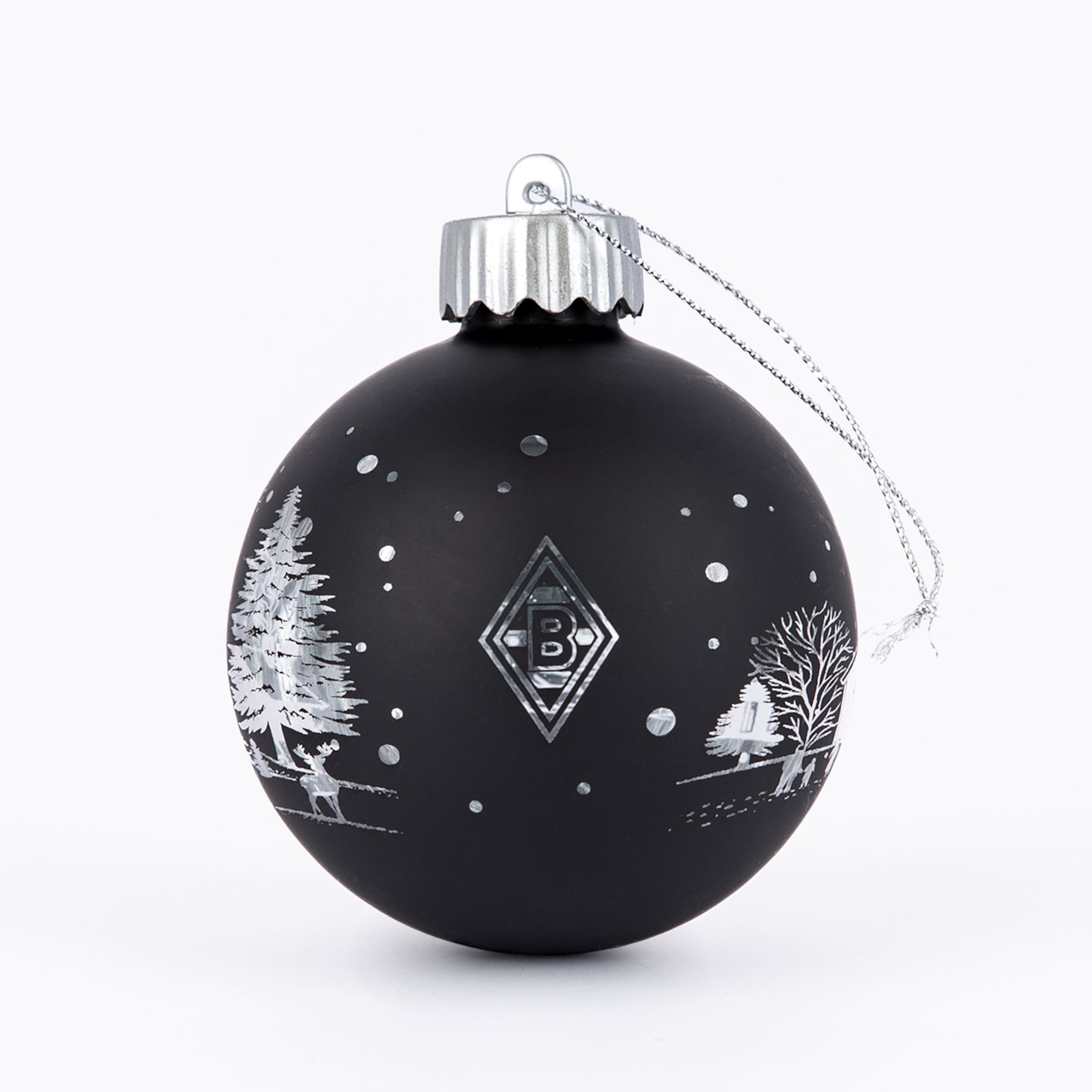 LED-Christbaumkugel "black"