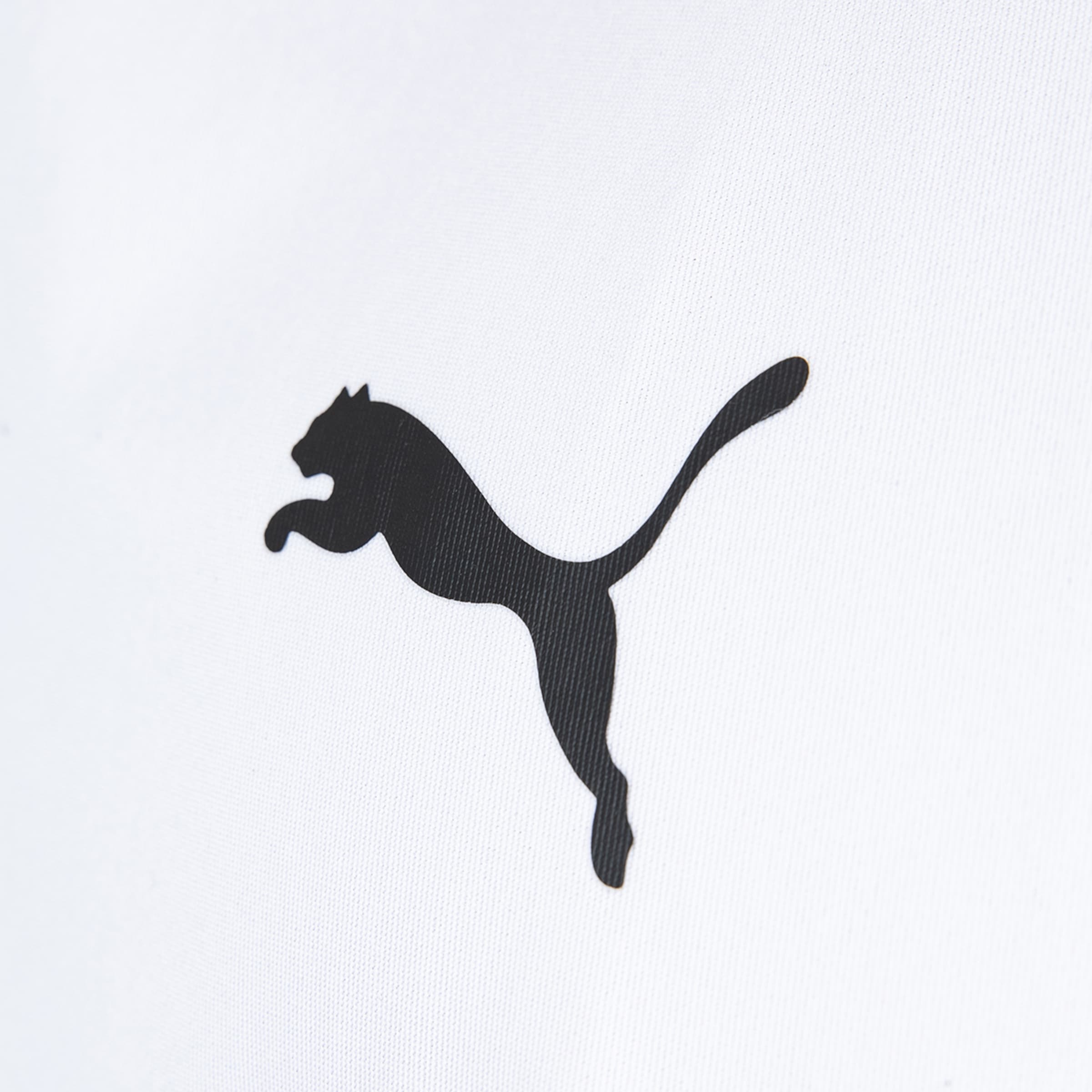 Puma logo in black featuring a leaping cat