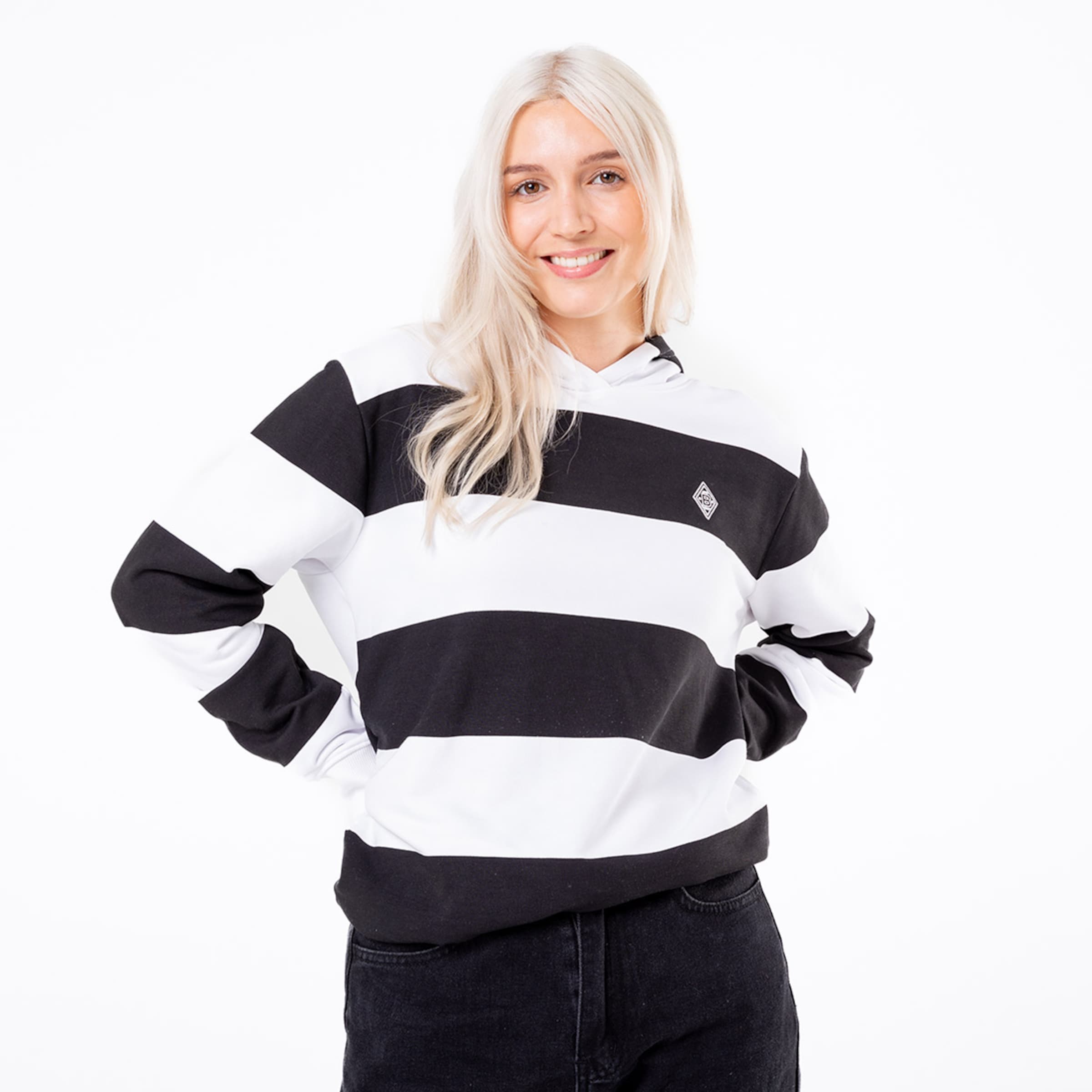 FohlenShop womens hoody stripe buy online