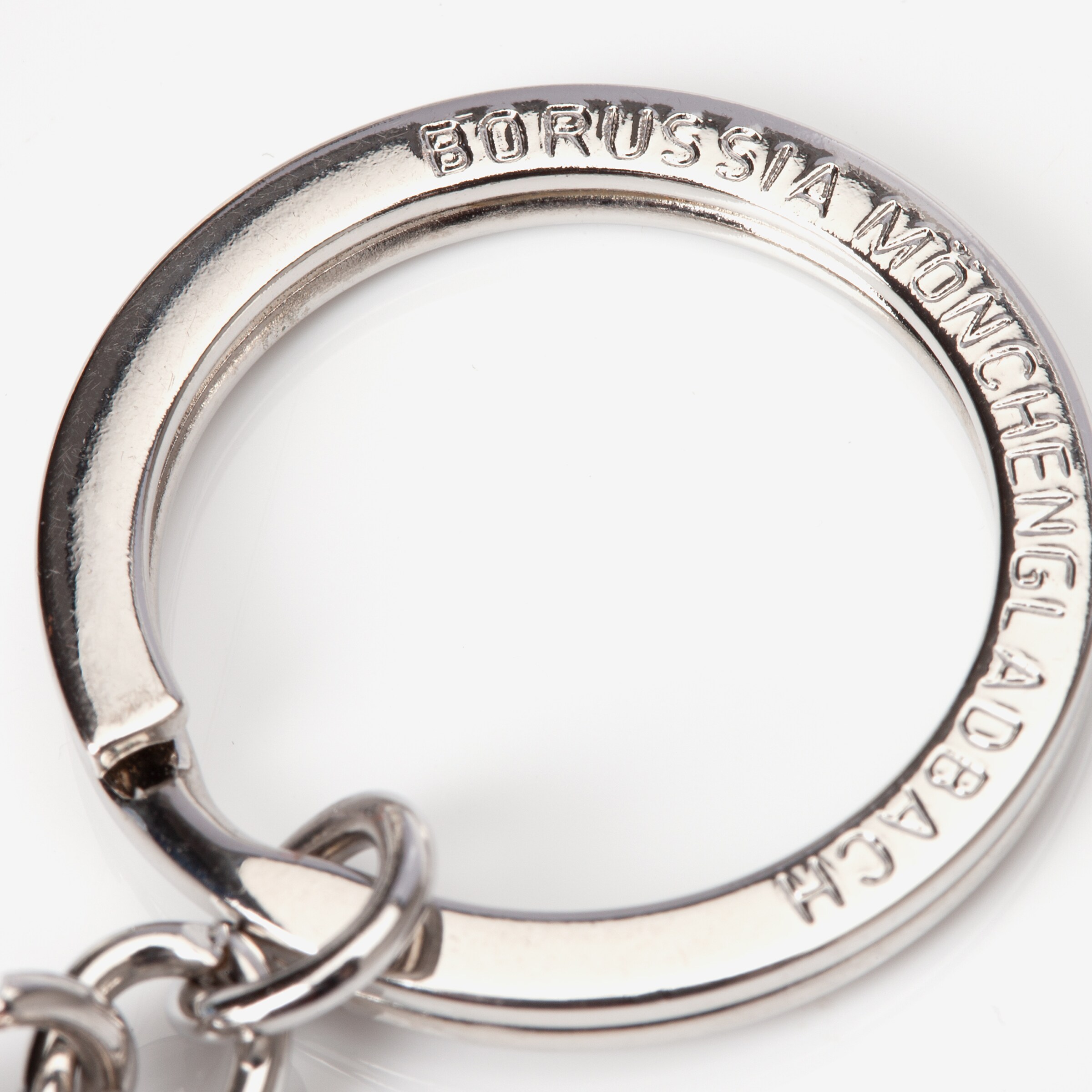 Schlüsselanhänger mit dem Schriftzug Borussia Mönchengladbach