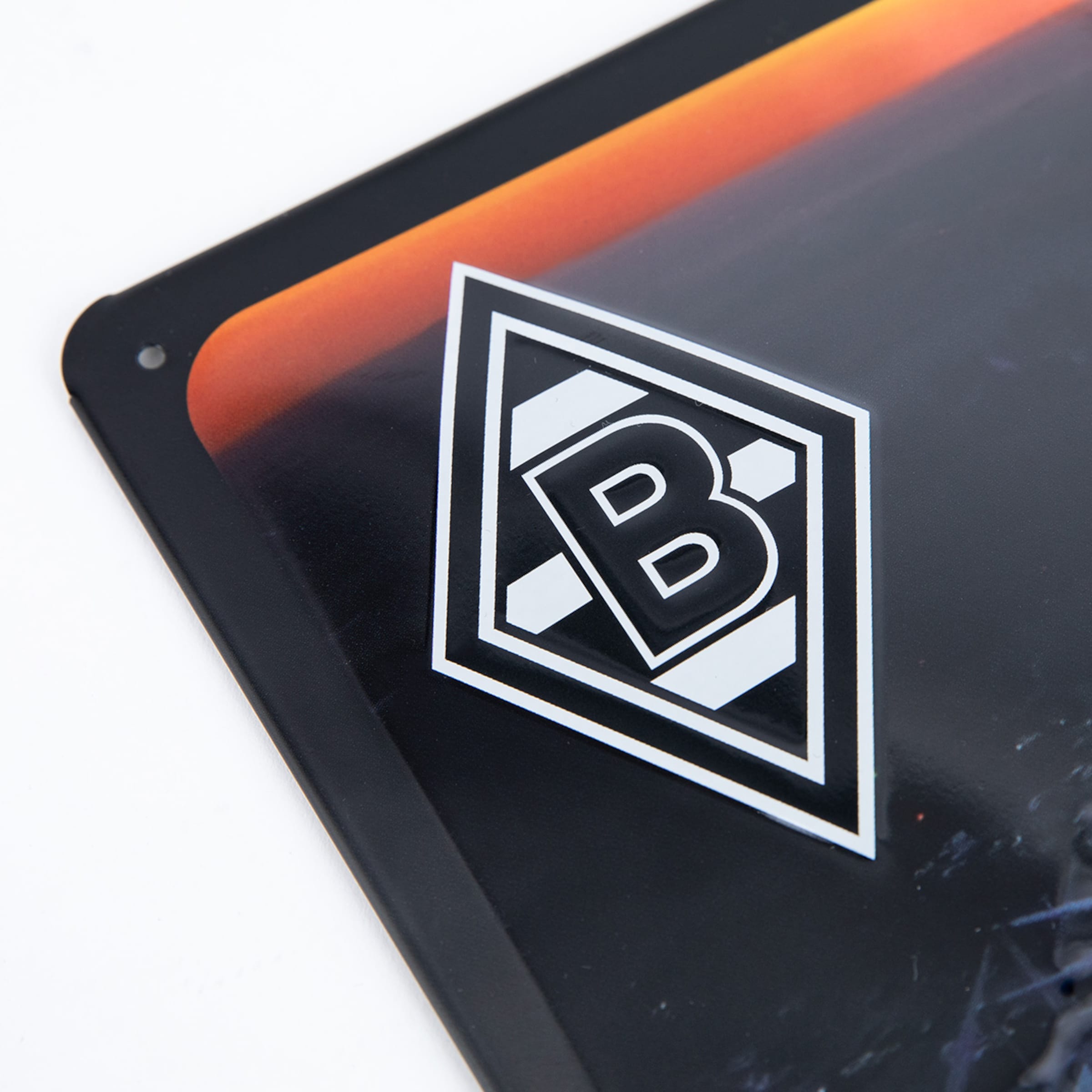 Borussia Mönchengladbach logo on a dark background