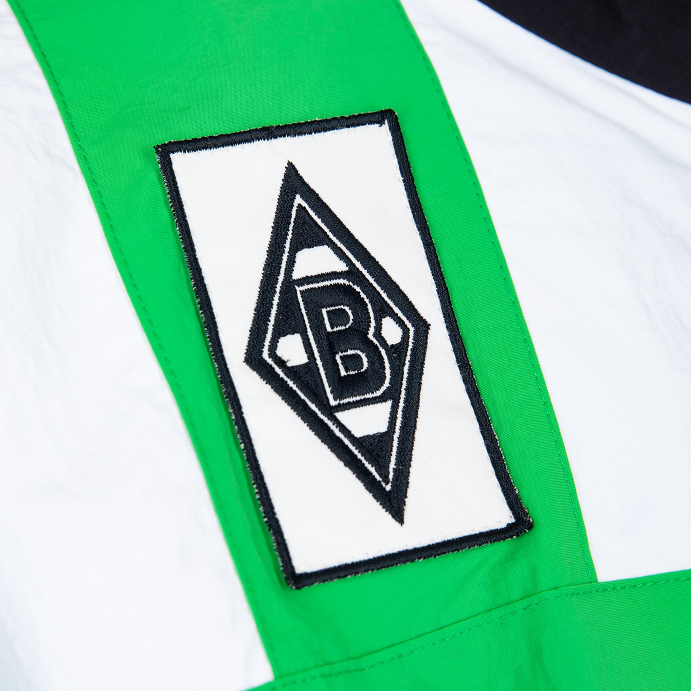 Logo of Borussia Mönchengladbach on a jersey sleeve