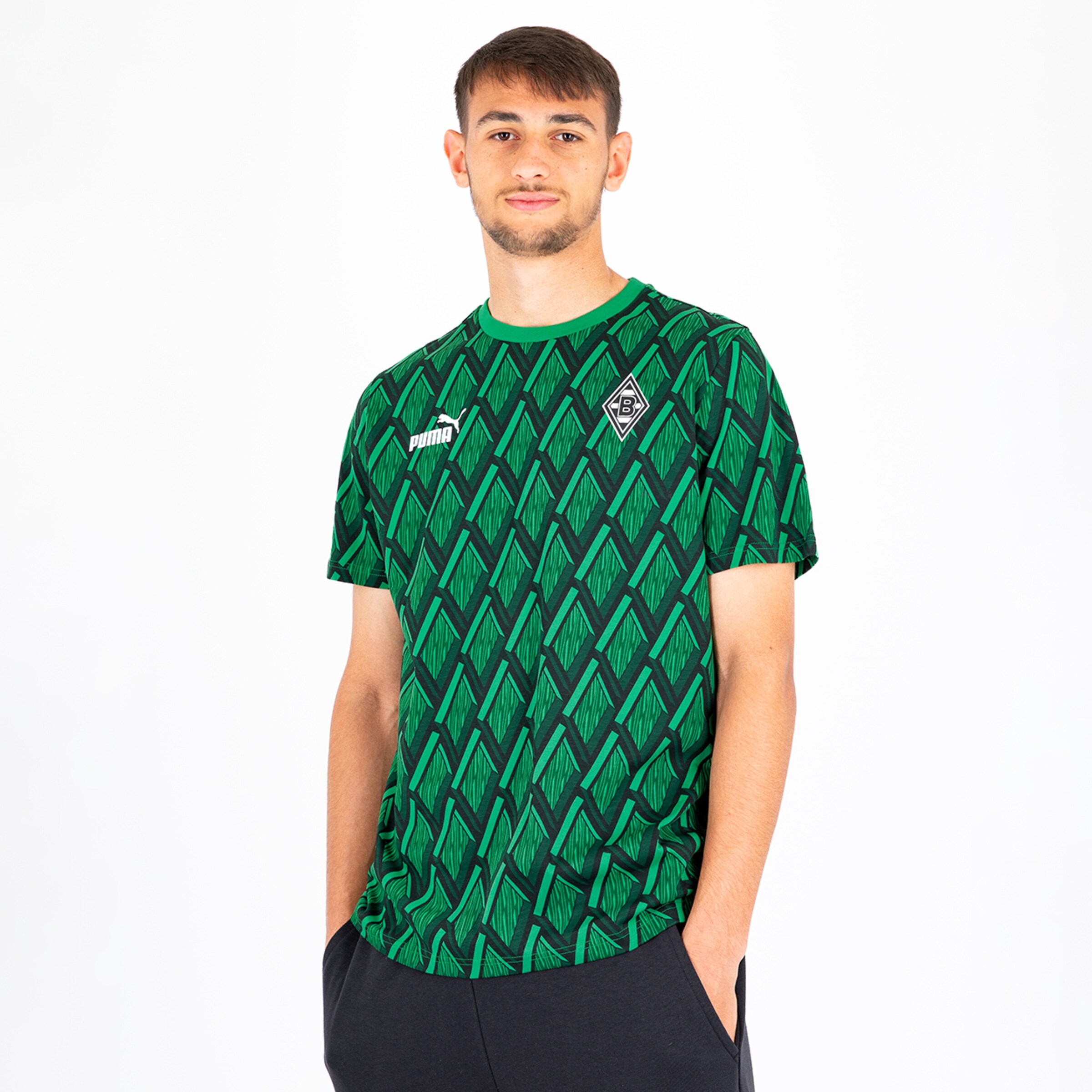 人気 PARMANENT TEE GREEN Emery Pima Crew Tee - Fern Green